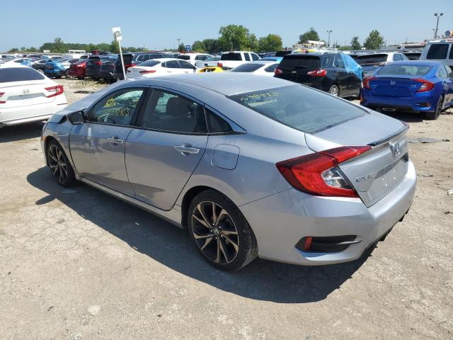 2HGFC2F80LH538838 - 2020 HONDA CIVIC SPORT ვერცხლისფერი ფოტო 2