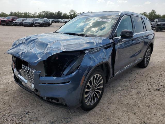 5LM5J7XCXLGL21852 - 2020 LINCOLN AVIATOR RESERVE BLUE photo 1