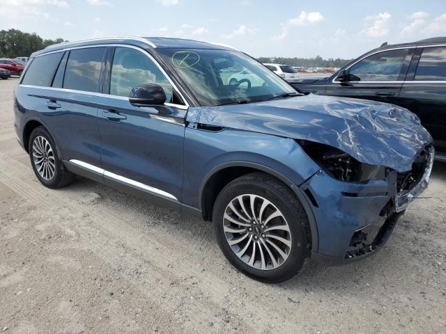 5LM5J7XCXLGL21852 - 2020 LINCOLN AVIATOR RESERVE BLUE photo 4