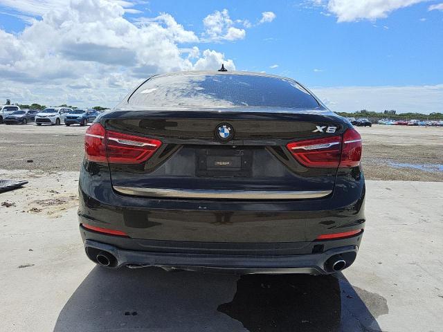5UXKU0C51G0F93027 - 2016 BMW X6 SDRIVE35I BLACK photo 6