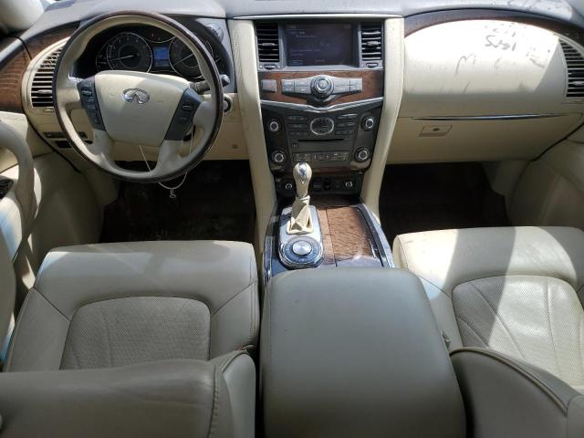 JN8AZ2ND8E9751338 - 2014 INFINITI QX80 BROWN photo 8