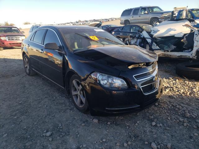 1G1ZC5EU2CF360016 - 2012 CHEVROLET MALIBU 1LT BLACK photo 1