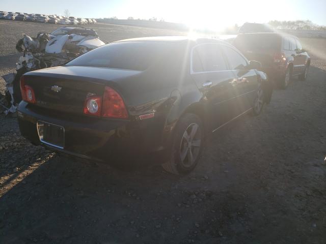 1G1ZC5EU2CF360016 - 2012 CHEVROLET MALIBU 1LT BLACK photo 4