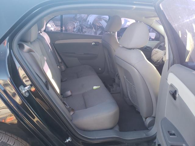 1G1ZC5EU2CF360016 - 2012 CHEVROLET MALIBU 1LT BLACK photo 6