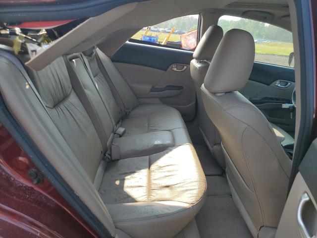 2HGFB2F97CH536743 - 2012 HONDA CIVIC EXL 栗色 照片 10