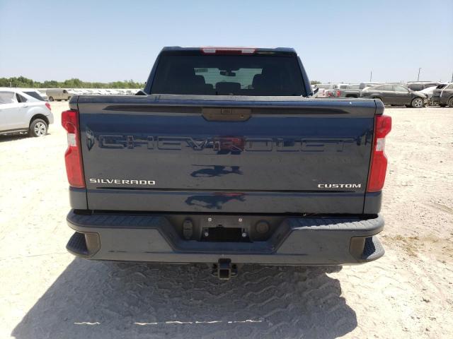 3GCPWBEK5MG456208 - 2021 CHEVROLET SILVERADO C1500 CUSTOM BLUE photo 6