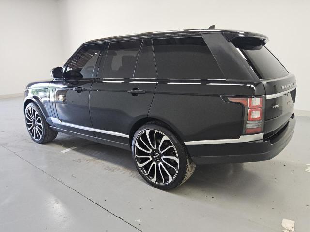 SALGS2PF8GA312952 - 2016 LAND ROVER RANGE ROVE HSE BLACK photo 2
