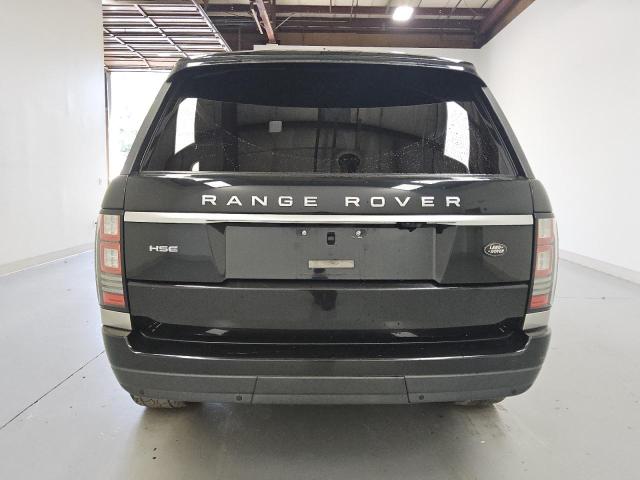 SALGS2PF8GA312952 - 2016 LAND ROVER RANGE ROVE HSE BLACK photo 6