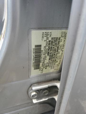 3N1BC1AP8AL380827 - 2010 NISSAN VERSA S SILVER photo 12