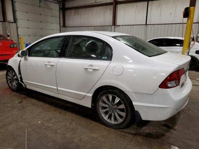 2HGFA16939H523879 - 2009 HONDA CIVIC EXL თეთრი ფოტო 2