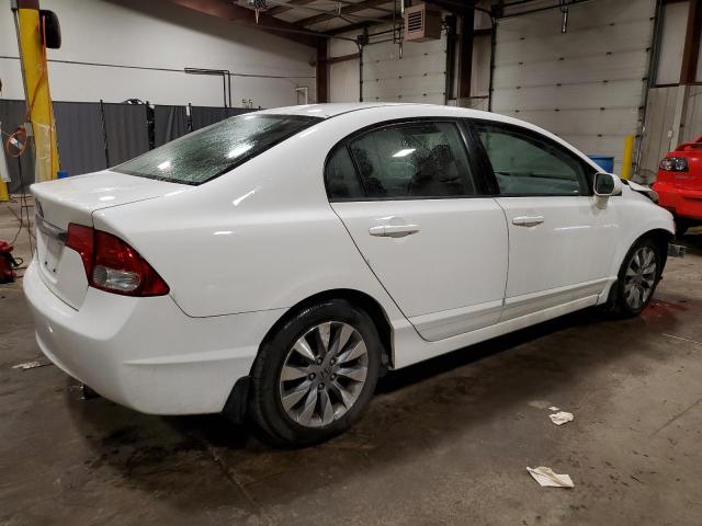 2HGFA16939H523879 - 2009 HONDA CIVIC EXL თეთრი ფოტო 3