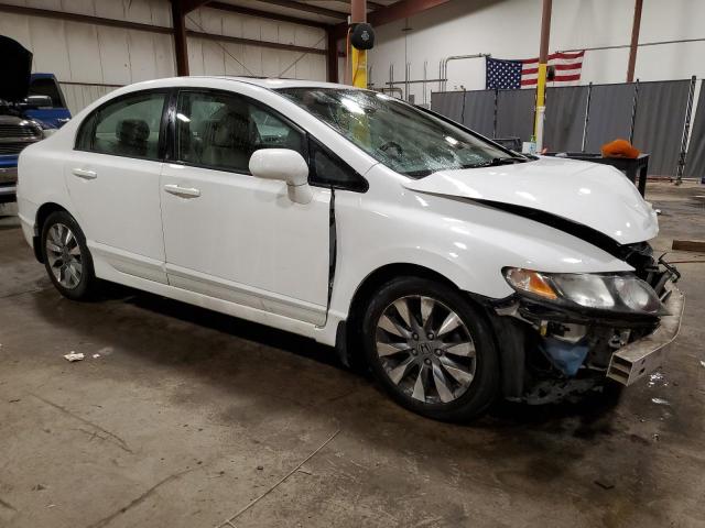 2HGFA16939H523879 - 2009 HONDA CIVIC EXL თეთრი ფოტო 4