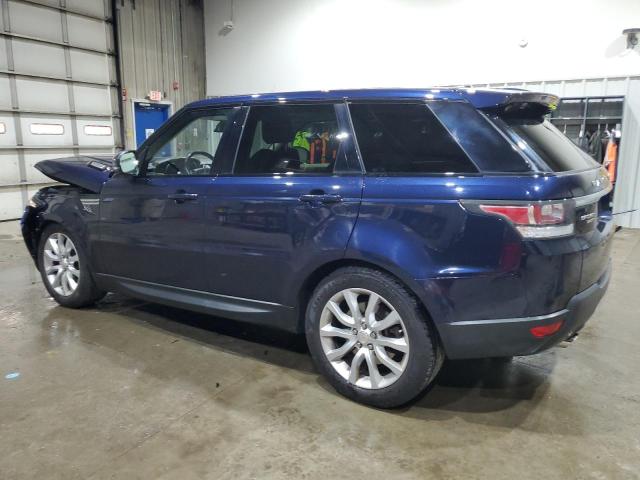 SALWR2VF9FA611360 - 2015 LAND ROVER RANGE ROVE HSE BLUE photo 2