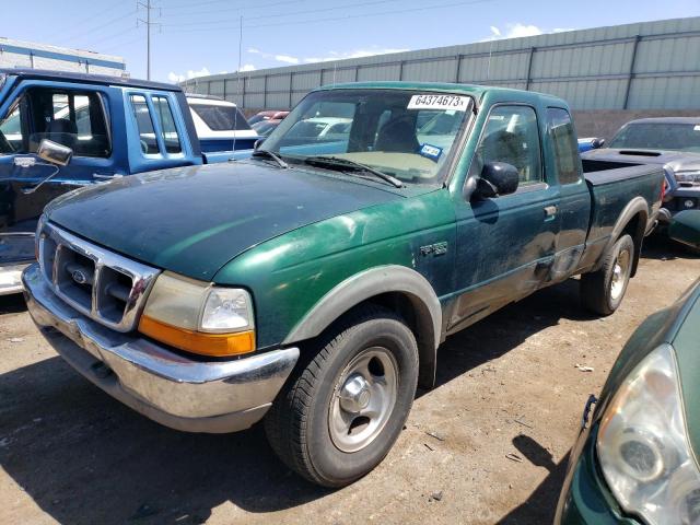 1FTZR15V4XPB61380 - 1999 FORD RANGER SUPER CAB GREEN photo 1