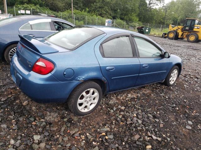 1B3ES56C43D100874 - 2003 DODGE NEON SXT BLUE photo 3