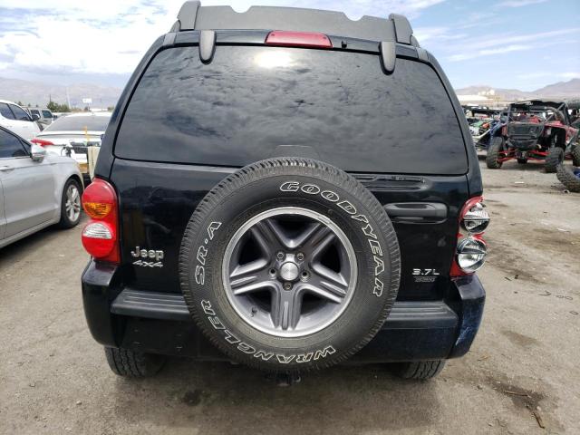 1J4GL38K04W241065 - 2004 JEEP LIBERTY RENEGADE BLACK photo 6
