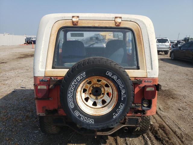 J8F93EH042204 - 1978 JEEP CJ-7 WHITE photo 6