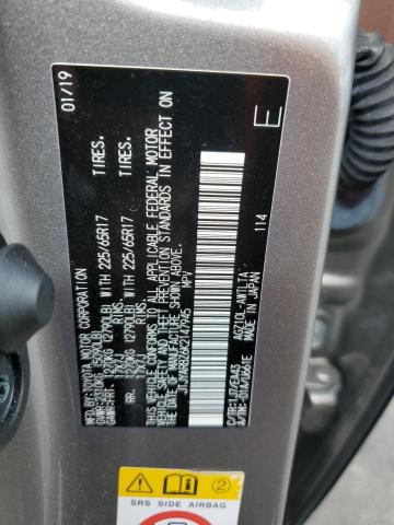 JTJYARBZ6K2147945 - 2019 LEXUS NX 300 BASE ნაცრისფერი ფოტო 13