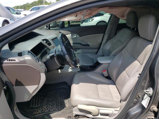 2HGFB2F94CH579923 - 2012 HONDA CIVIC EXL 灰色 照片 7