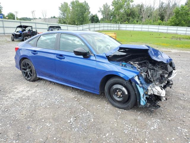 2HGFE2F50NH561880 - 2022 HONDA CIVIC SPORT ლურჯი ფოტო 4