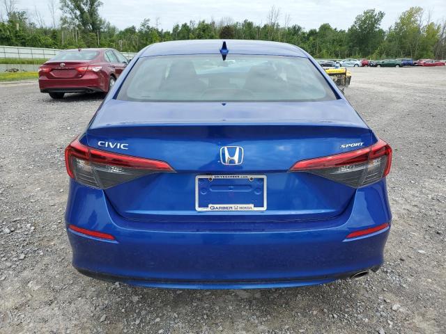 2HGFE2F50NH561880 - 2022 HONDA CIVIC SPORT ლურჯი ფოტო 6