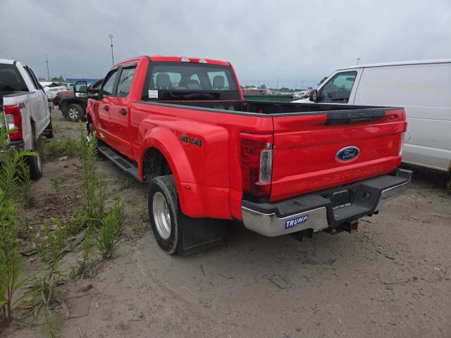 1FT8W3DT9KEF46440 - 2019 FORD F350 SUPER DUTY RED photo 2