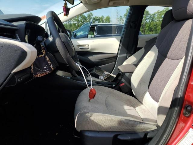 JTDEPRAE6LJ098160 - 2020 TOYOTA COROLLA LE 红色 照片 7