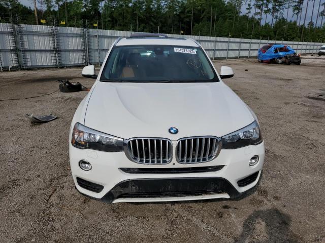 5UXWZ7C33H0V94317 - 2017 BMW X3 SDRIVE28I WHITE photo 5