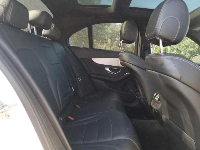 55SWF4KB3FU010951 - 2015 MERCEDES-BENZ C 300 4MATIC WHITE photo 10