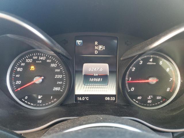 55SWF4KB3FU010951 - 2015 MERCEDES-BENZ C 300 4MATIC WHITE photo 9