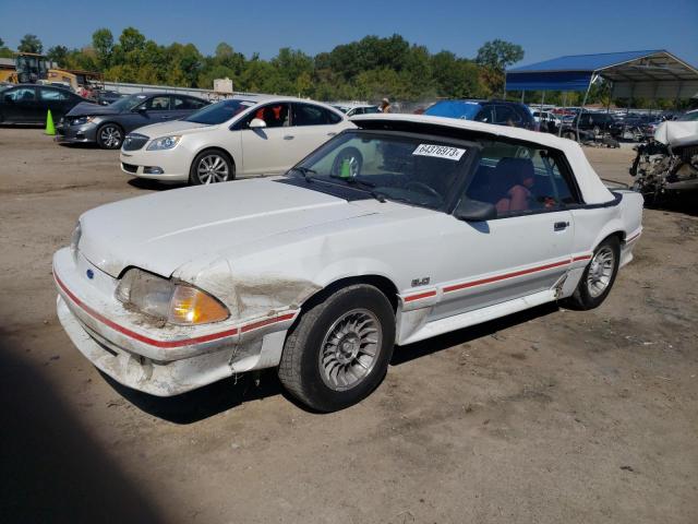 1FABP45E2HF239936 - 1987 FORD MUSTANG GT WHITE photo 1