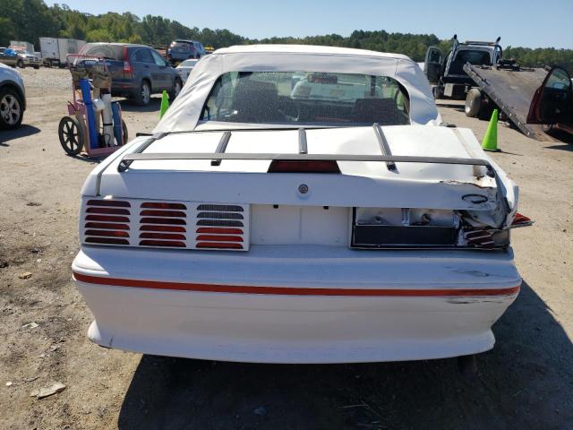 1FABP45E2HF239936 - 1987 FORD MUSTANG GT WHITE photo 6