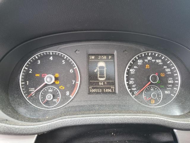1VWBT7A32EC055893 - 2014 VOLKSWAGEN PASSAT SE WHITE photo 9