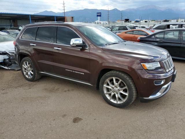 1C4RJFJG1EC500130 - 2014 JEEP GRAND CHER SUMMIT Qəhvəyi foto 4