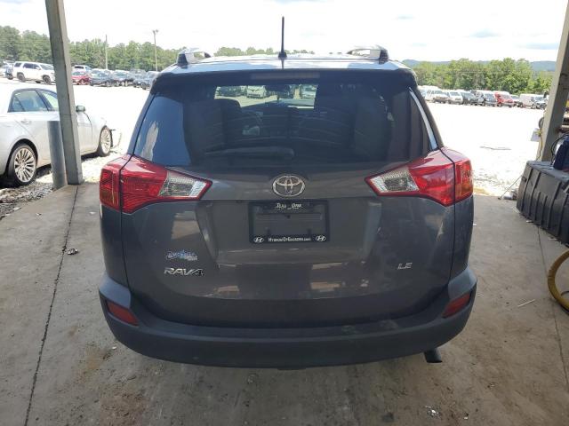 JTMZFREV2FJ052537 - 2015 TOYOTA RAV4 LE CHARCOAL photo 6