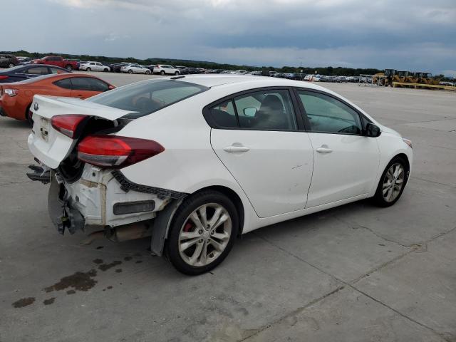 3KPFK4A70HE069121 - 2017 KIA FORTE LX WHITE photo 3