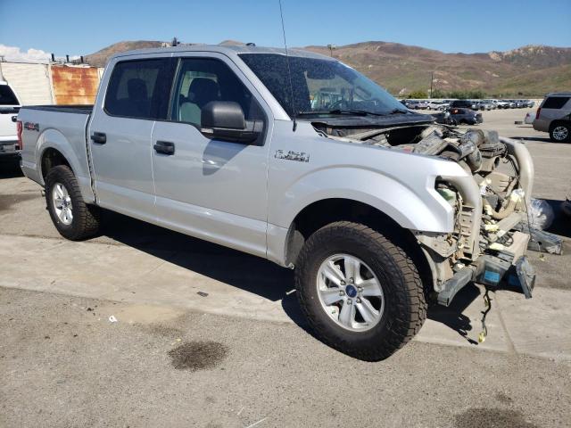1FTEW1EP4JKF37119 - 2018 FORD F150 SUPERCREW SILVER photo 4