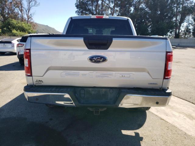 1FTEW1EP4JKF37119 - 2018 FORD F150 SUPERCREW SILVER photo 6