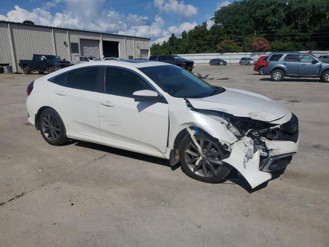 19XFC1F31KE002357 - 2019 HONDA CIVIC EX WHITE photo 4