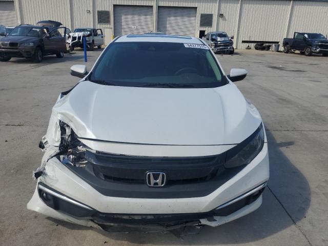 19XFC1F31KE002357 - 2019 HONDA CIVIC EX WHITE photo 5