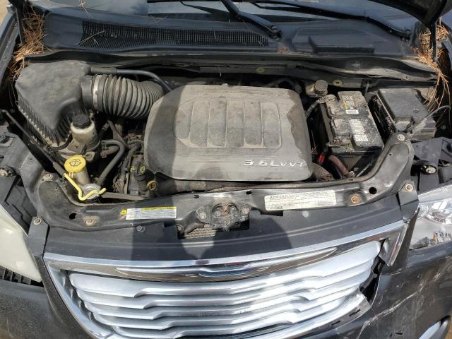 2C4RC1BG1CR312675 - 2012 CHRYSLER TOWN & COU TOURING CHARCOAL photo 11