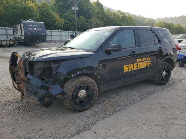 1FM5K8AR3HGA13397 - 2017 FORD EXPLORER POLICE INTERCEPTOR 黑色 照片 1