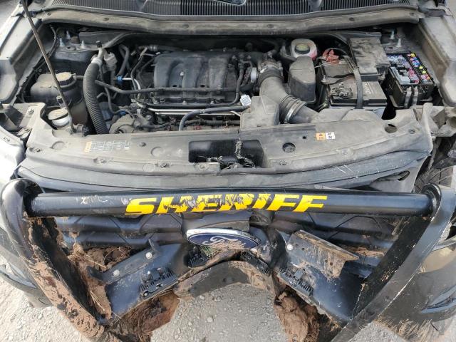 1FM5K8AR3HGA13397 - 2017 FORD EXPLORER POLICE INTERCEPTOR 黑色 照片 12