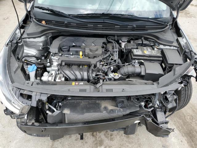 3KPA24AD5NE490747 - 2022 KIA RIO LX CHARCOAL photo 11