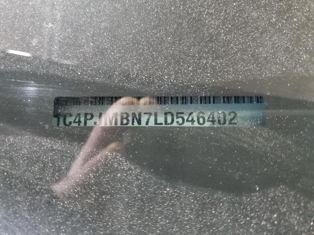 1C4PJMBN7LD546402 - 2020 JEEP CHEROKEE TRAILHAWK შავი ფოტო 13