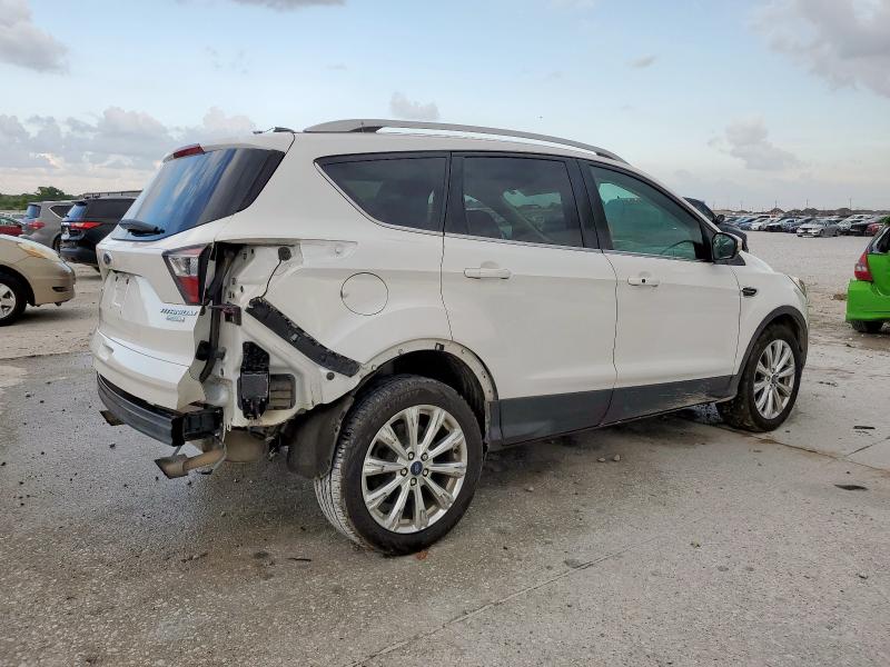 1FMCU0JD1HUC95032 - 2017 FORD ESCAPE TITANIUM Weiß Foto 3