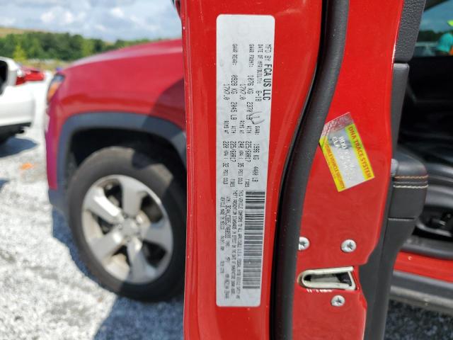 3C4NJCBB5JT468555 - 2018 JEEP COMPASS LATITUDE 红色 照片 14