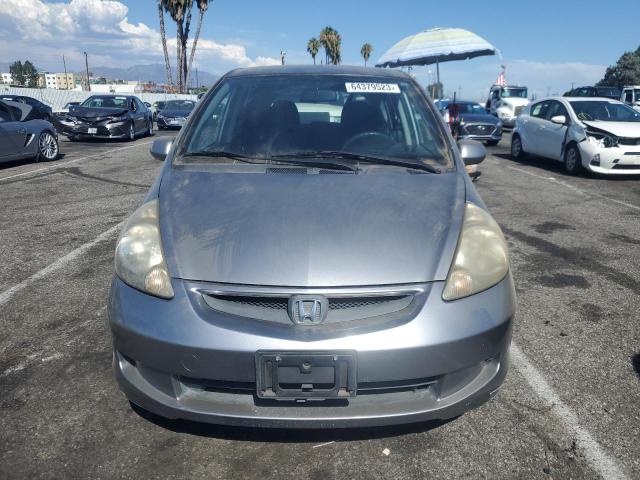 JHMGD37487S005005 - 2007 HONDA FIT GRAY photo 5