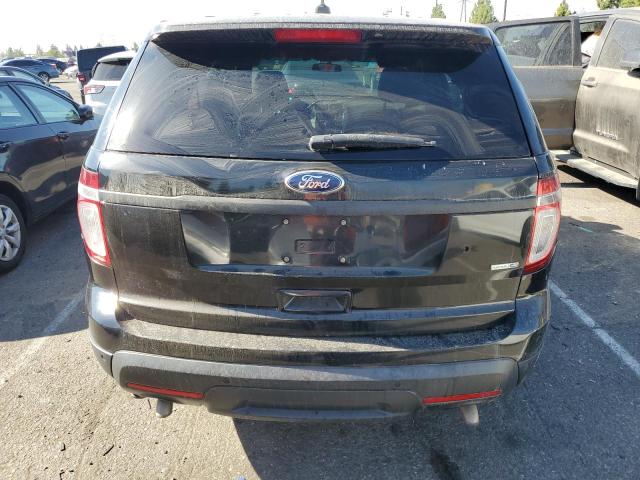 1FM5K8ARXFGA21610 - 2015 FORD EXPLORER POLICE INTERCEPTOR BLACK photo 6