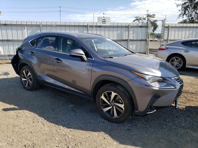 JTJBJRBZXJ2079914 - 2018 LEXUS NX 300H GRAY photo 4